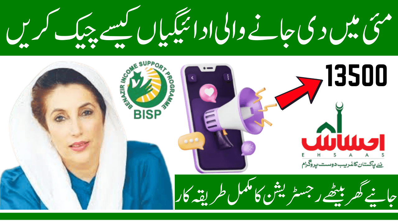 BISP 8171 May Payment Check by CNIC Simple Online Method & Registration 2025